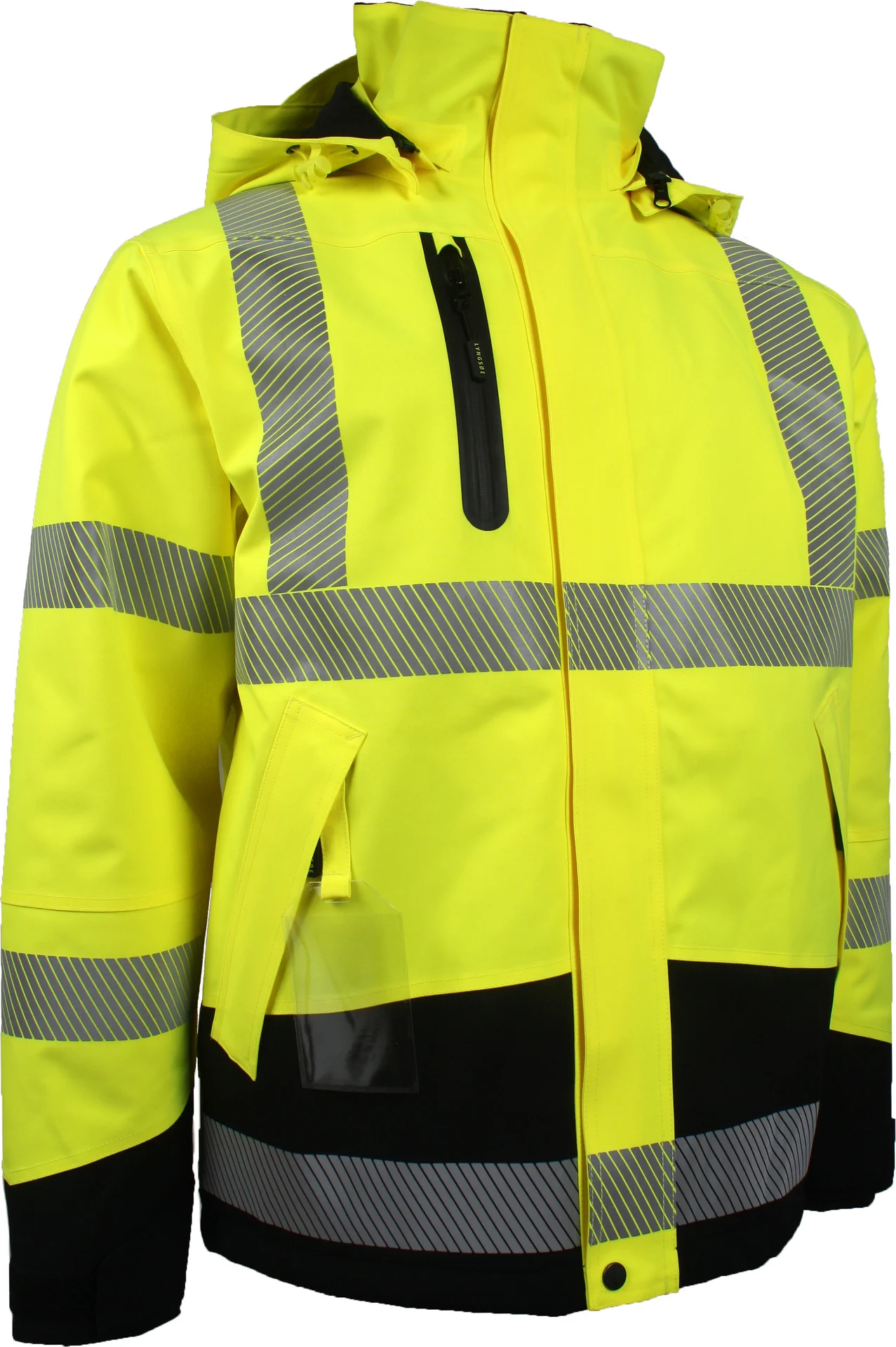 Lyngsøe 4WS-9097 Atmungsaktive Hi-Vis Stretch Winterjacke