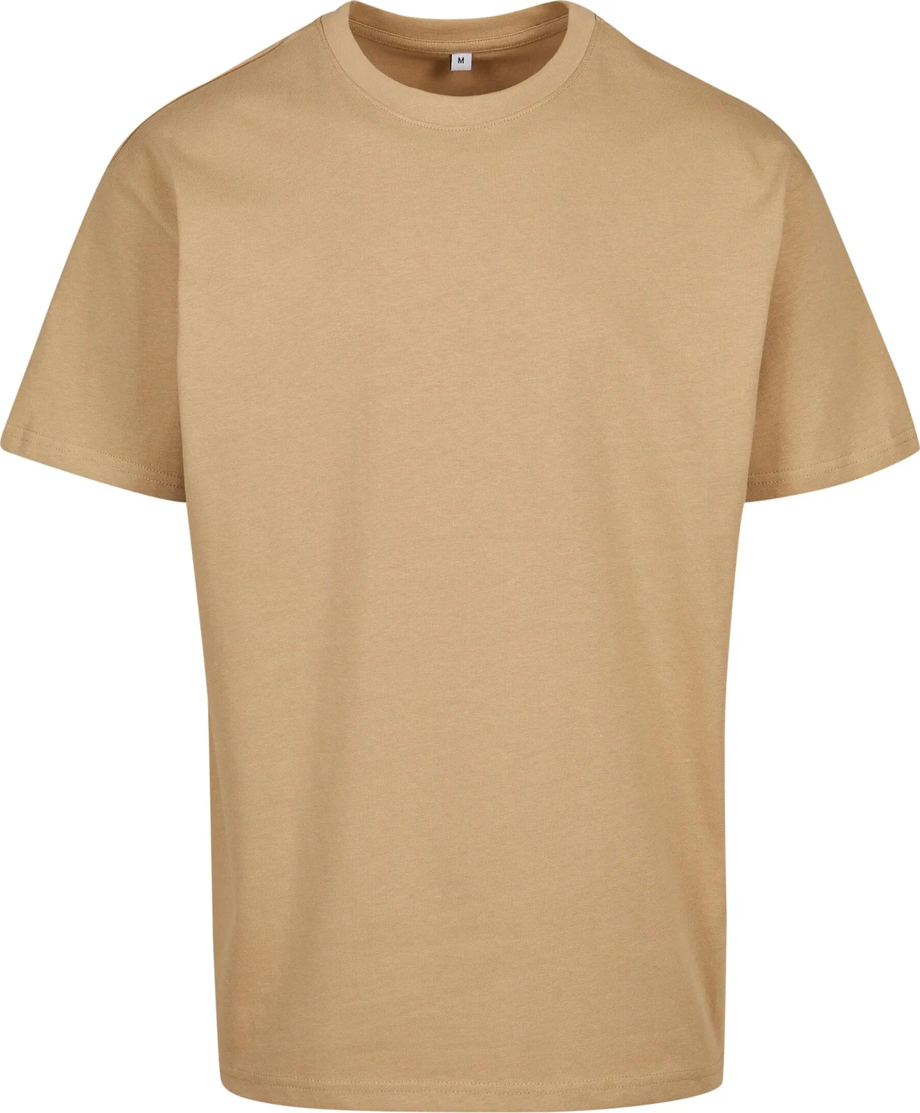 BYB-BY102-heavy-oversize-t-shirt-beige-front-4 Build Your Brand Heavy Oversize Tee
