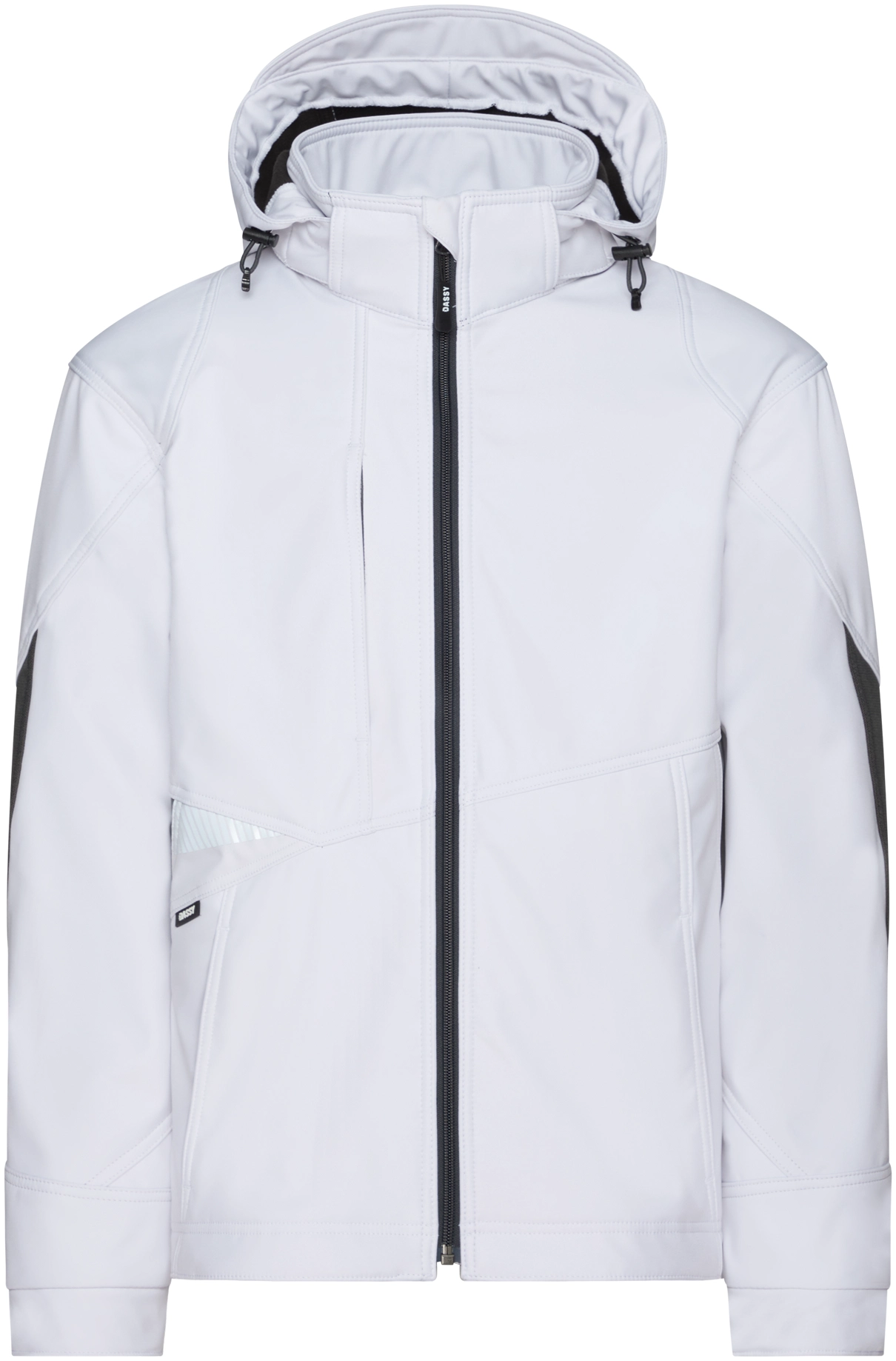 dassy-300574-gravity-next-softshell-jacket-white-anthracite-grey-front-1 DASSY Softshell-Jacke GRAVITY Next
