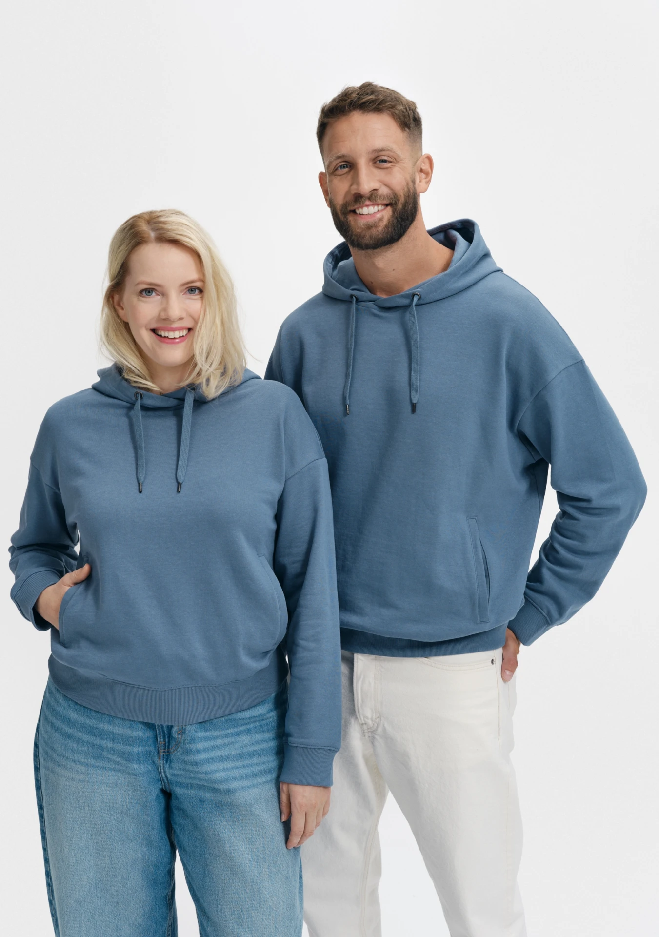 malfini-420-moon-sweatshirt-herren-denim-model-1 MALFINI Sweatshirt Moon 420
