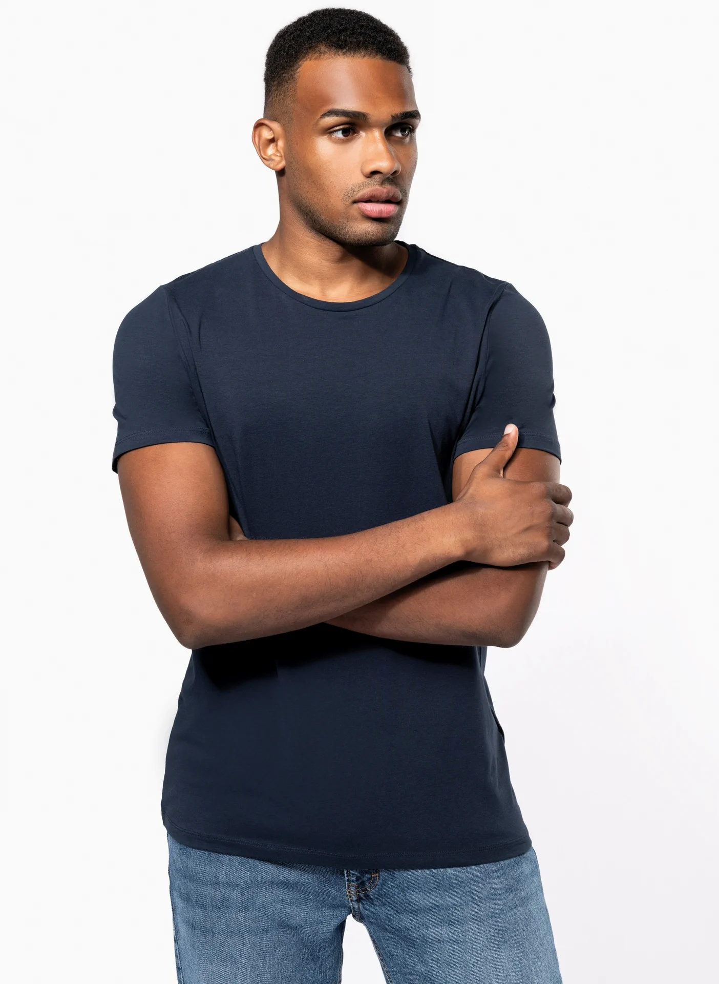 kariban-K3012-herren-stretch-t-shirt-model-0 Kariban Herren Stretch T-Shirt