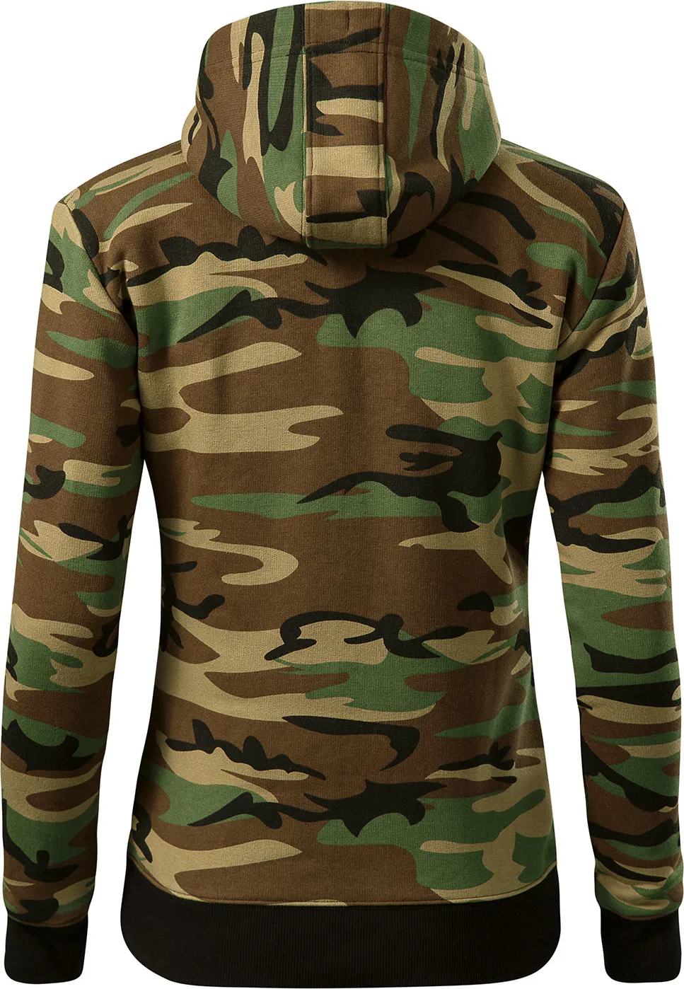 MALFINI Sweatshirt Damen Camo Zipper C20