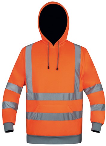 Korntex Hi-Vis Workwear Hoody Cork 