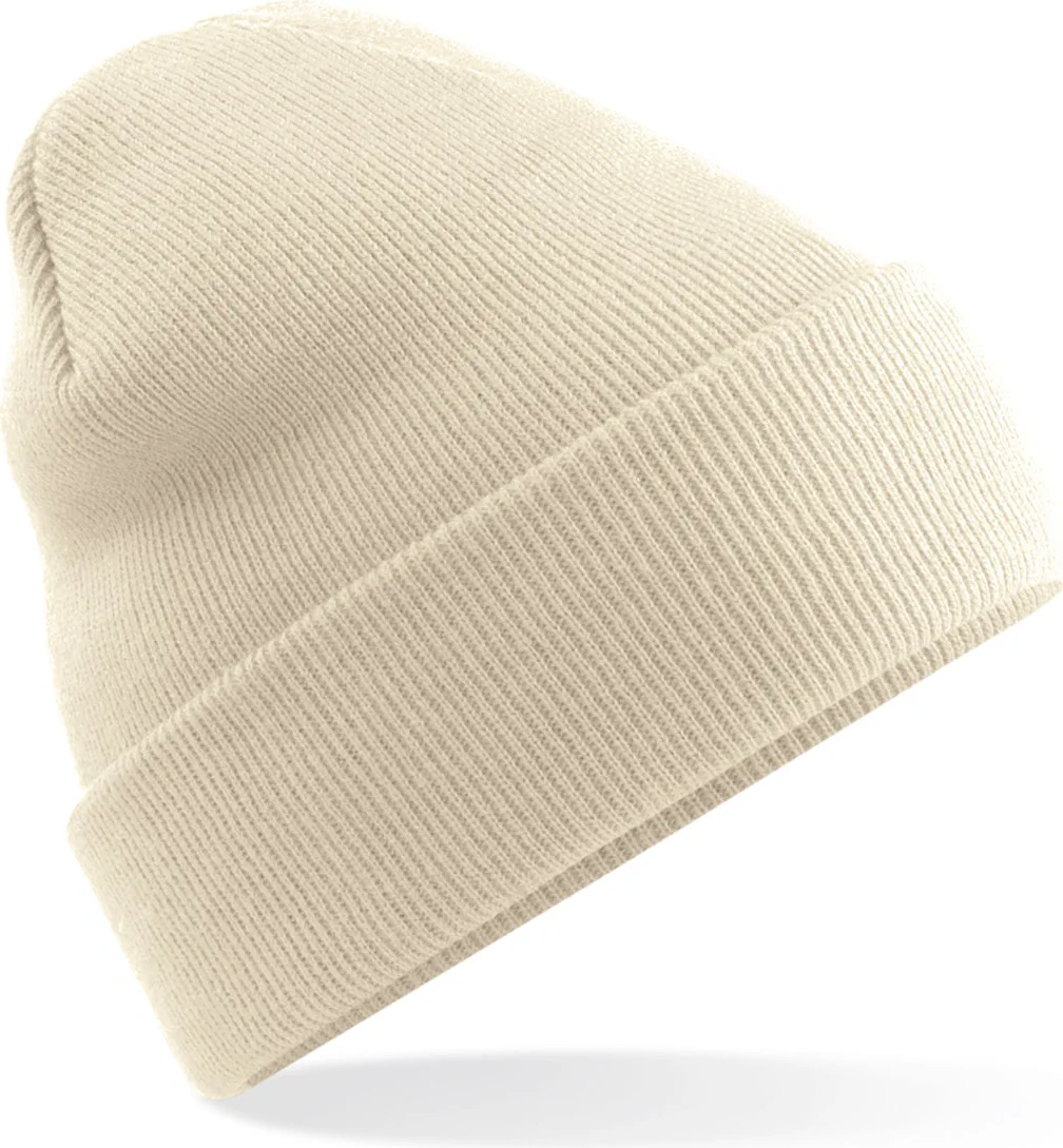 beechfield-b375r-polylana-original-cuffed-beanie-oatmeal-front-1 Beechfield Polylana® Original Cuffed Beanie