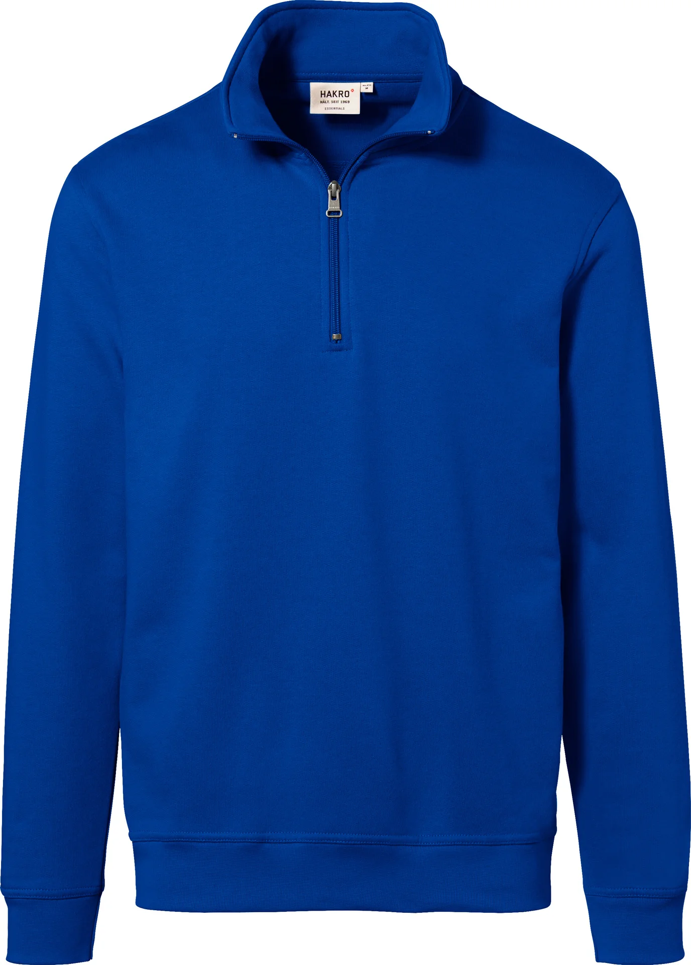 hakro-451-zip-sweatshirt-premium-royalblau-front-1 HAKRO Zip-Sweatshirt 451 Premium