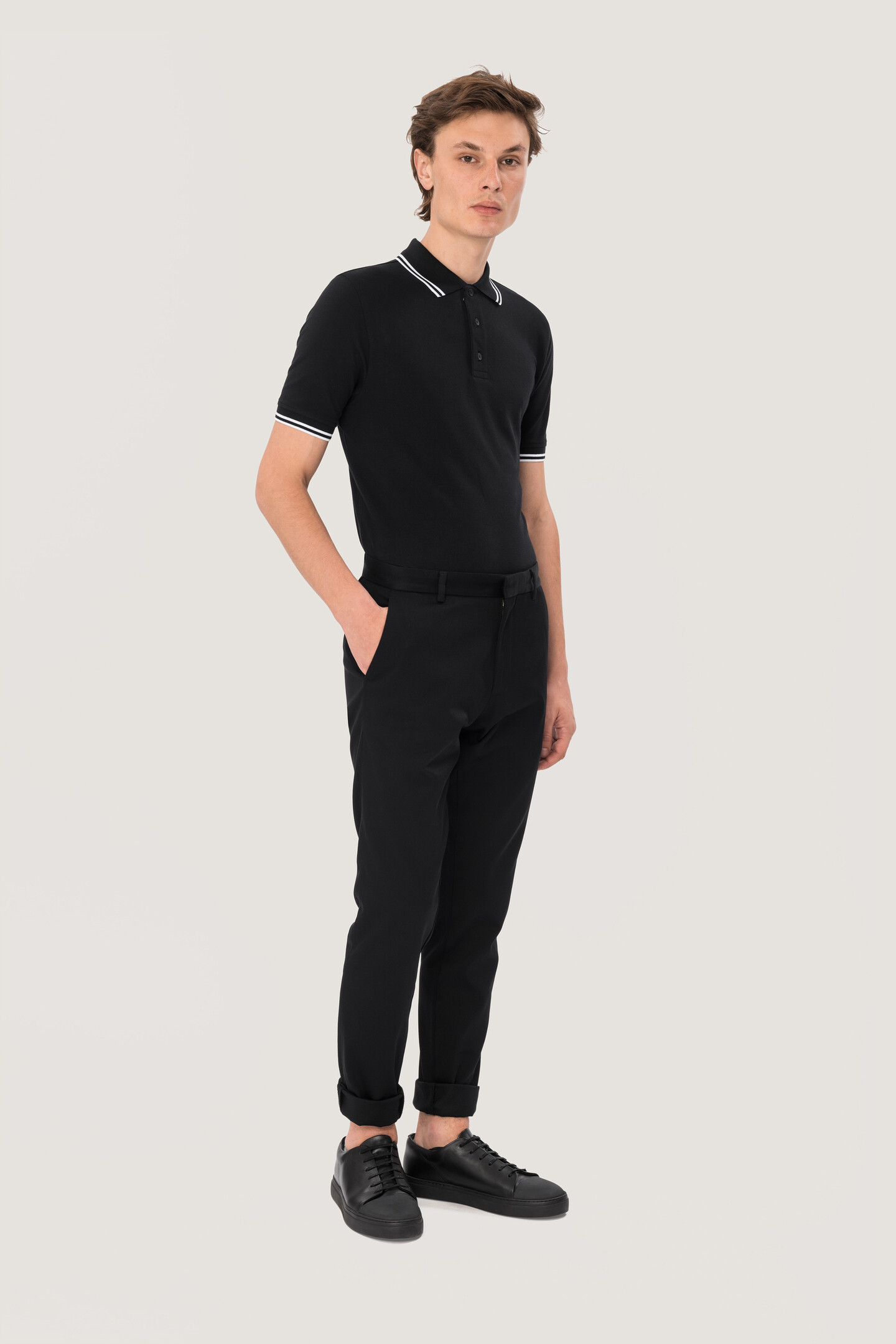 HAKRO Poloshirt 805 Twin-Stripe