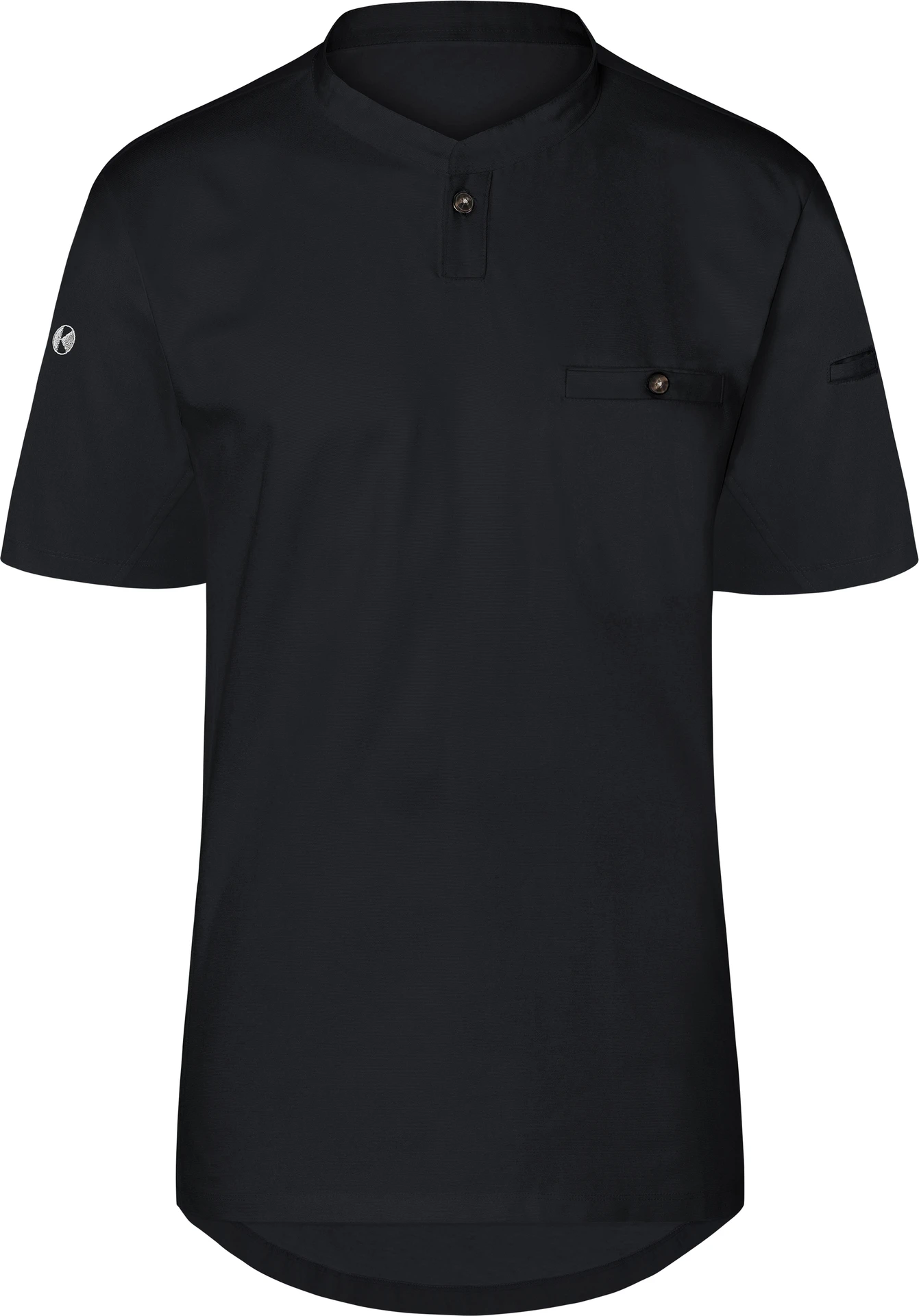 karlowsky-tm5-kurzarm-herren-arbeitsshirt-performance-black-front-3 KARLOWSKY Kurzarm Herren-Arbeitsshirt Performance