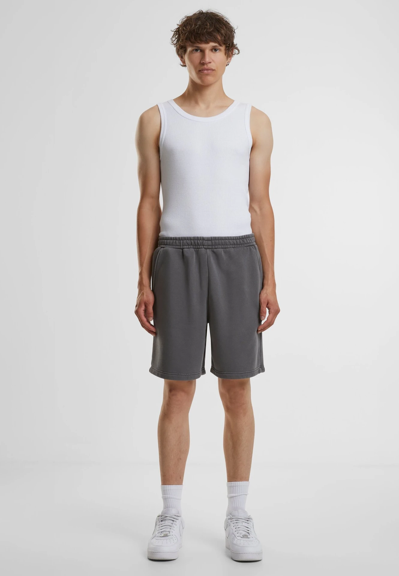 Build Your Brand Vintage Heavy Sweatshorts