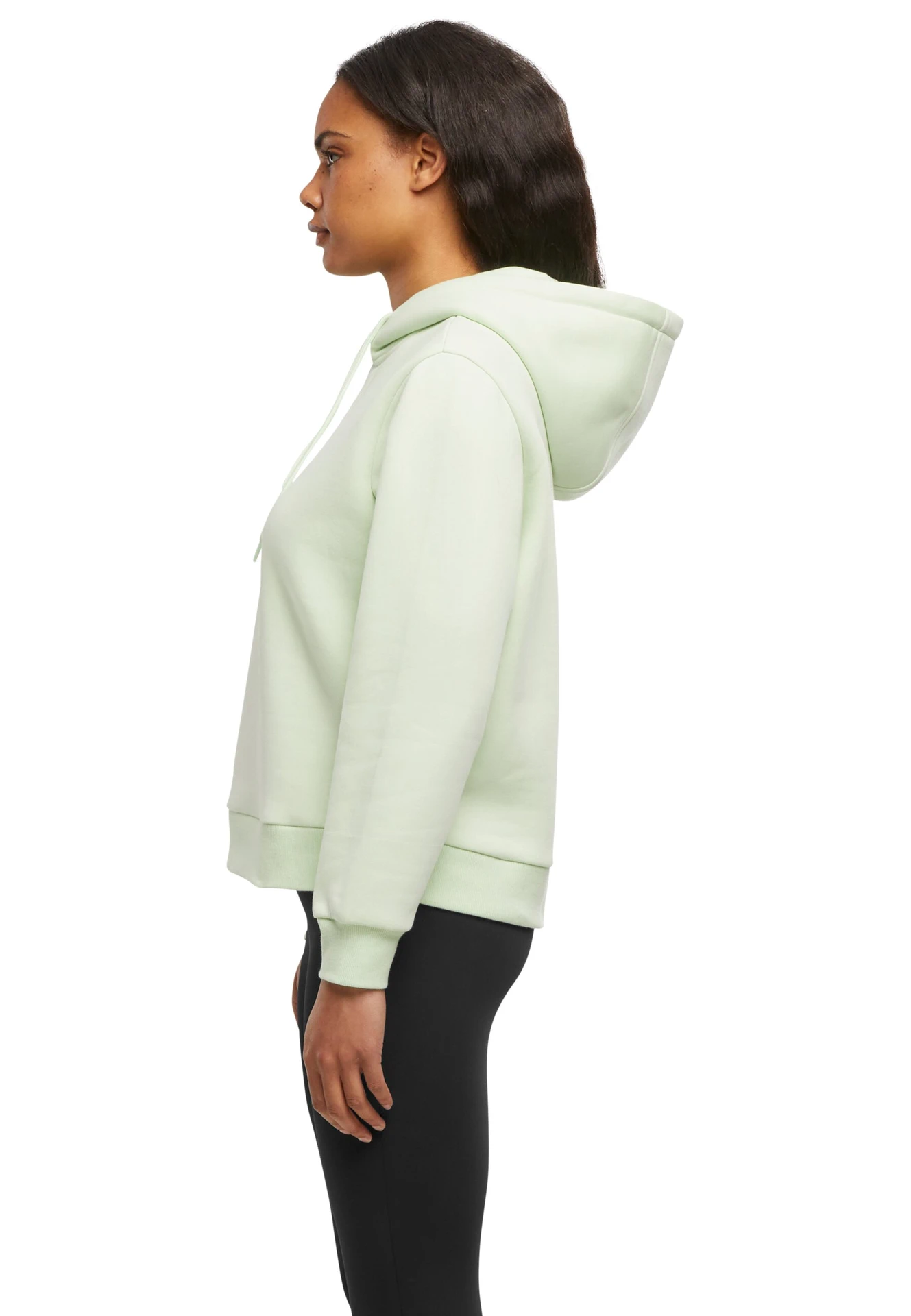 BYB-BY213-ladies-everyday-hoody-lightmint-model-1 Build Your Brand Ladies Everyday Hoody