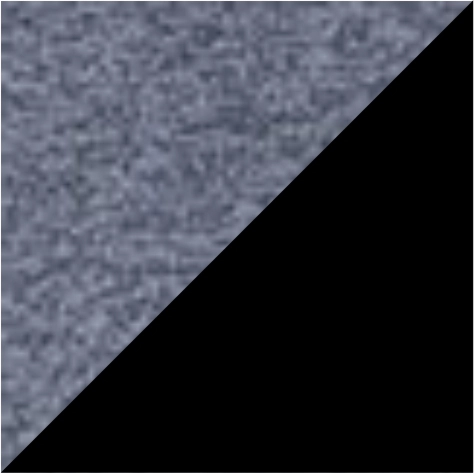 denim melange/black
