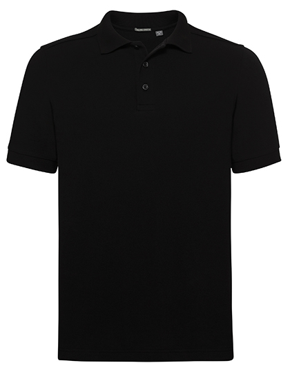 Russell Men`s Tailored Stretch Polo Russell Men`s Tailored Stretch Polo