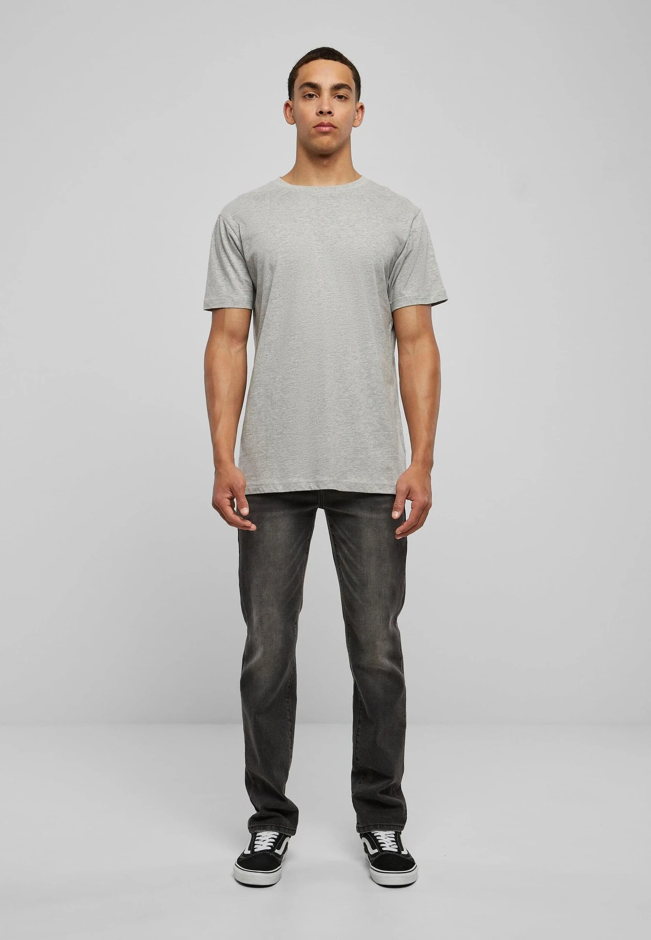 Build Your Brand Basic Round Neck T-Shirt