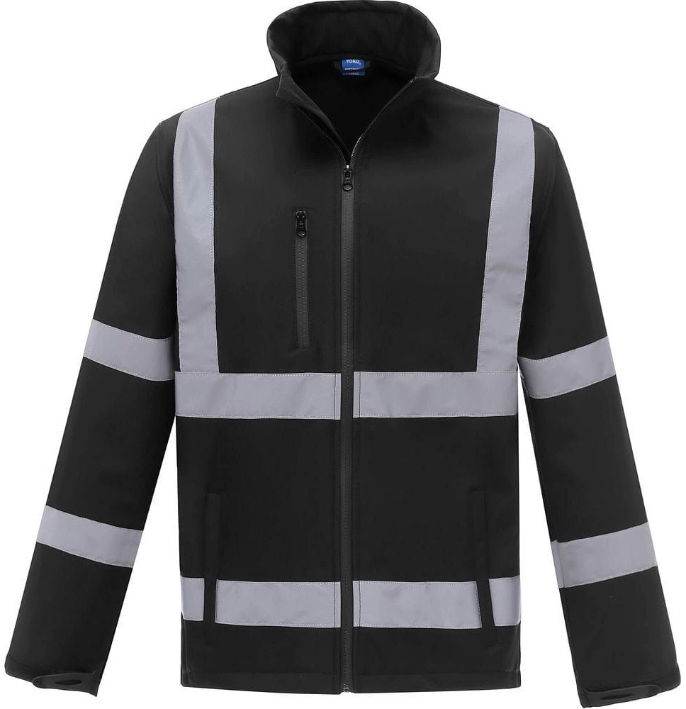 YOKO High Visibility 2 Bands & Braces Softshell Jacket