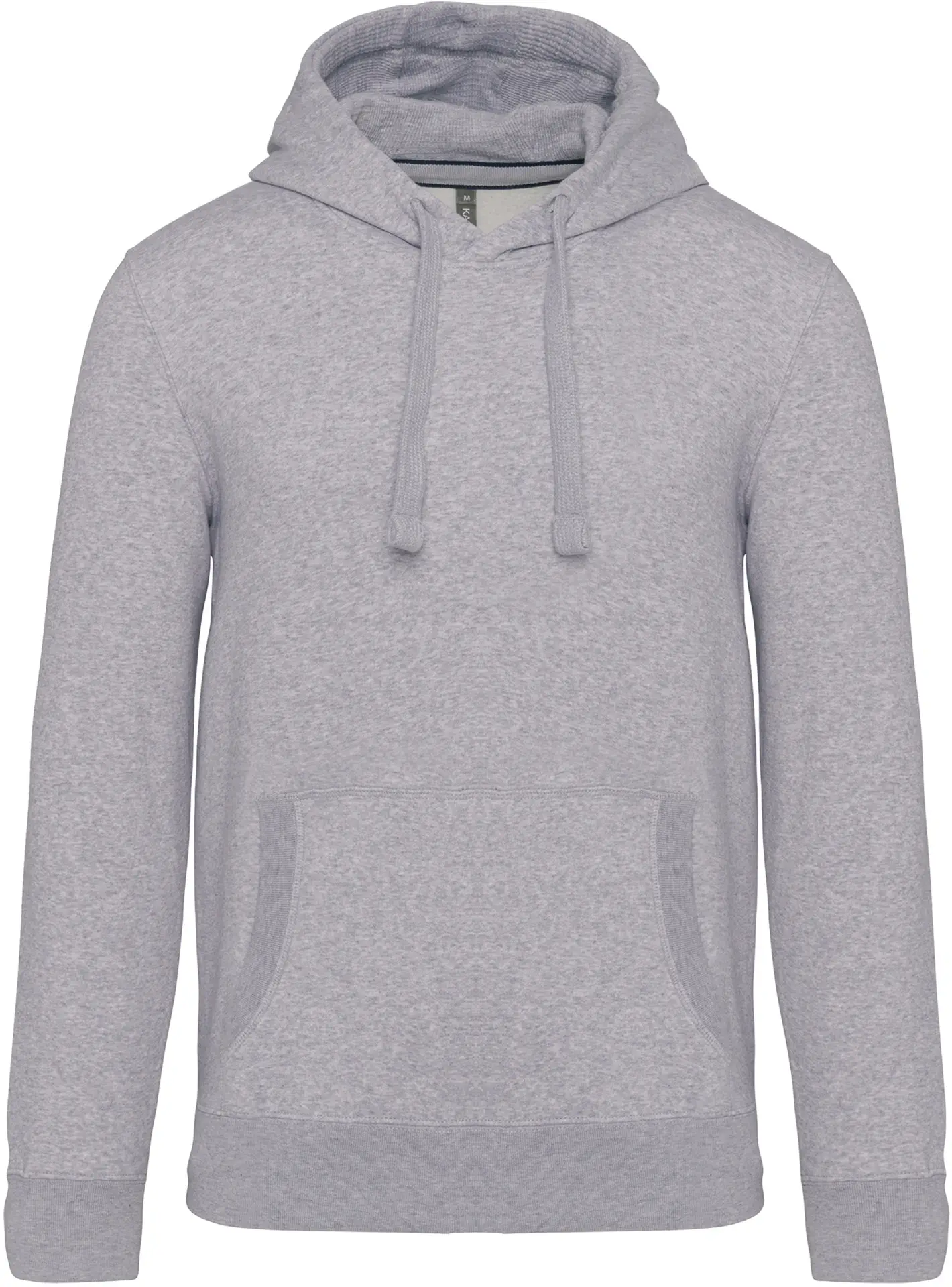 K489-kapuzen-sweater-oxfordgrey-front-3 Kariban Kapuzen Sweater