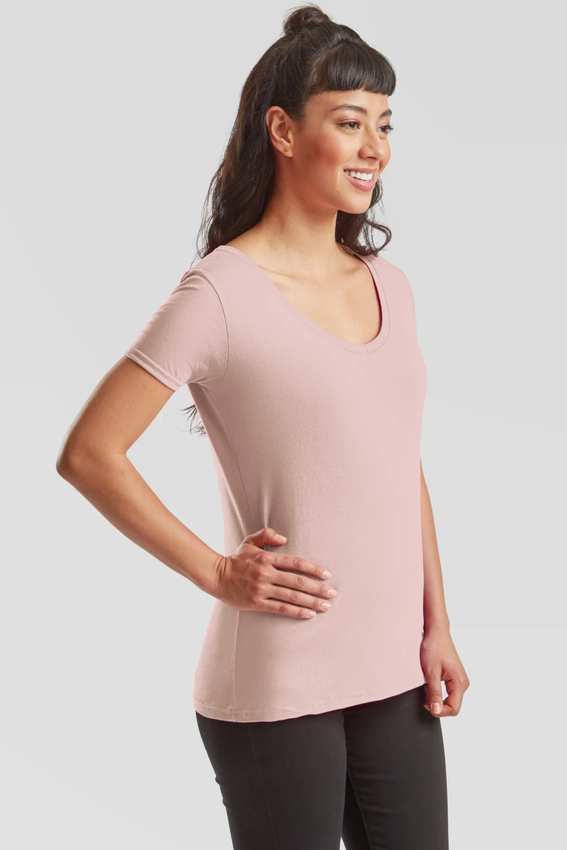 F.O.L. Ladies Iconic 150 V Neck T