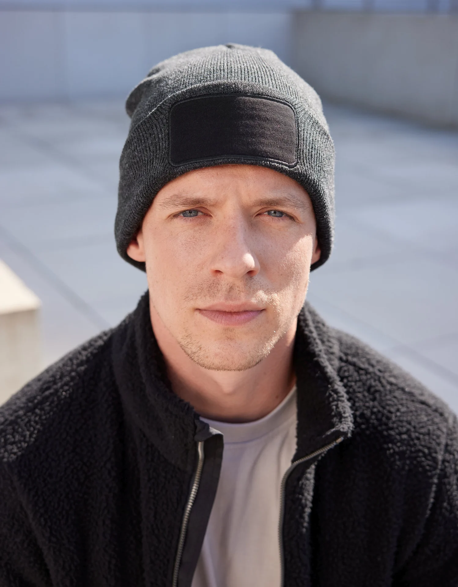 daiber Beanie with Patch - Thinsulate