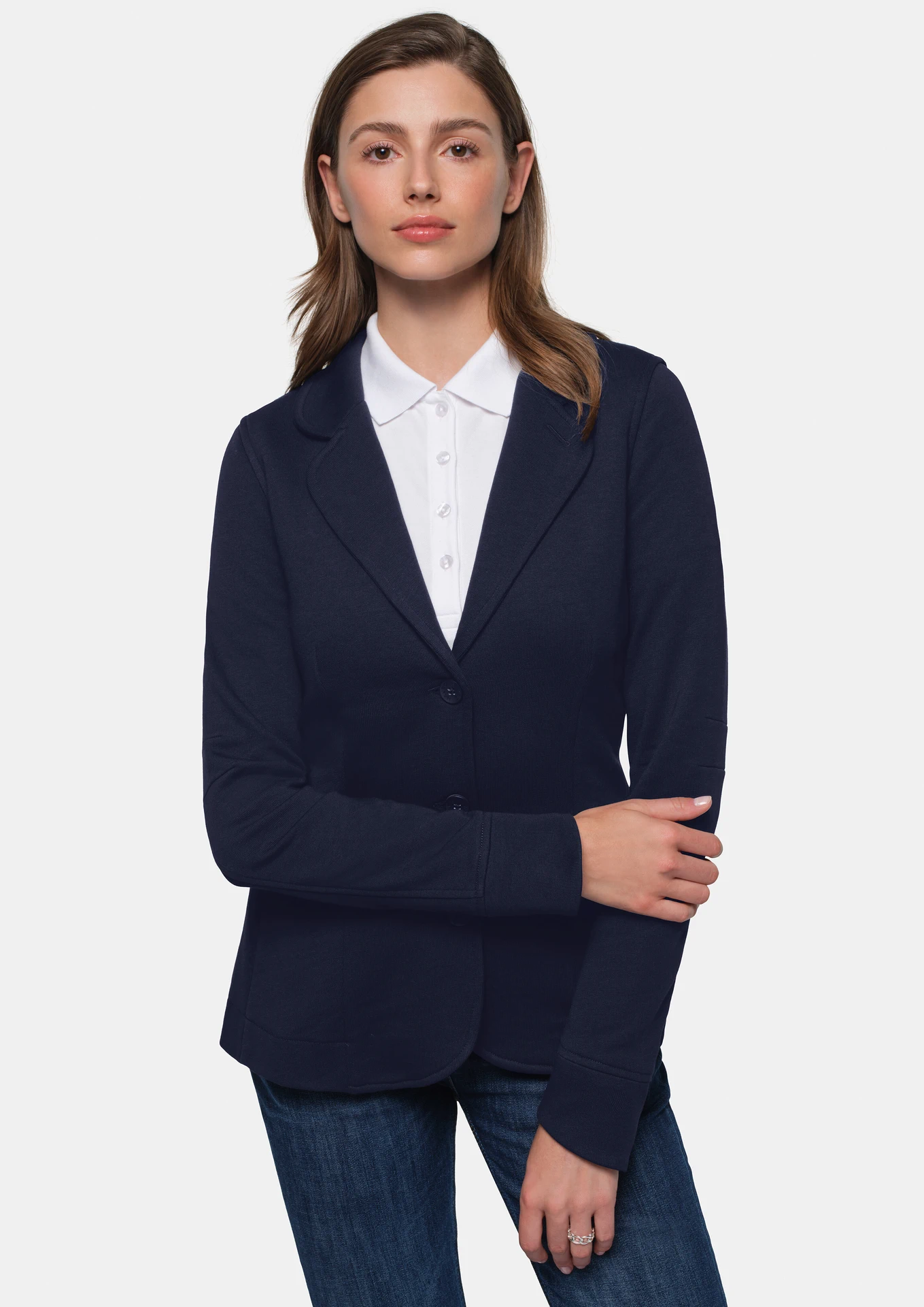 hakro-260-damen-sweatblazer-premium-tinte-model-0 HAKRO Women-Sweatblazer 260 Premium