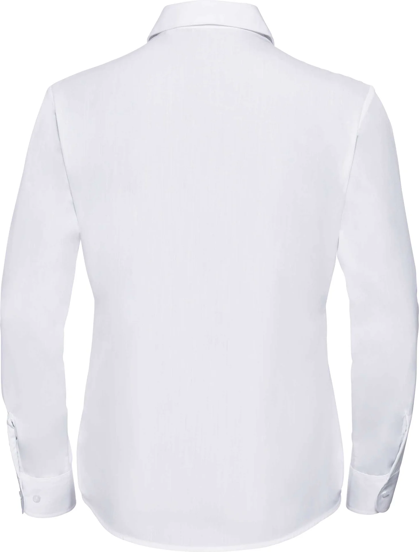 Russell Ladies Long Sleeve Polycotton Easy Care Poplin Shirt