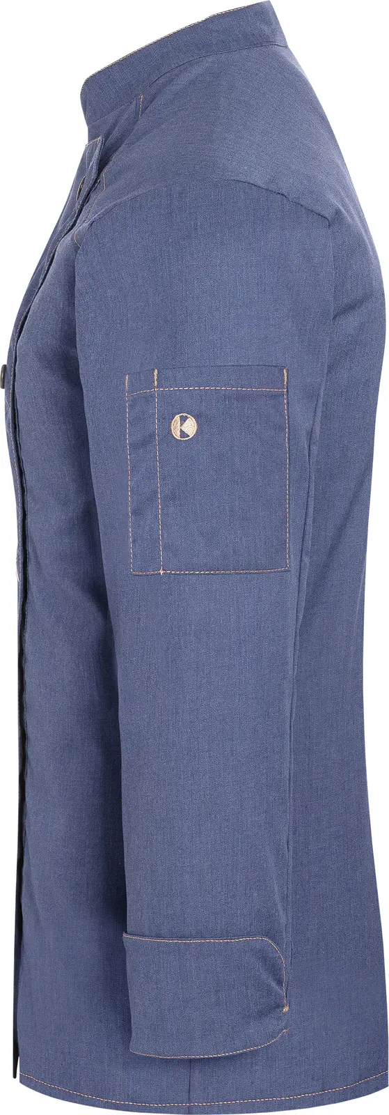 KARLOWSKY Damen Kochjacke Jeans-Style