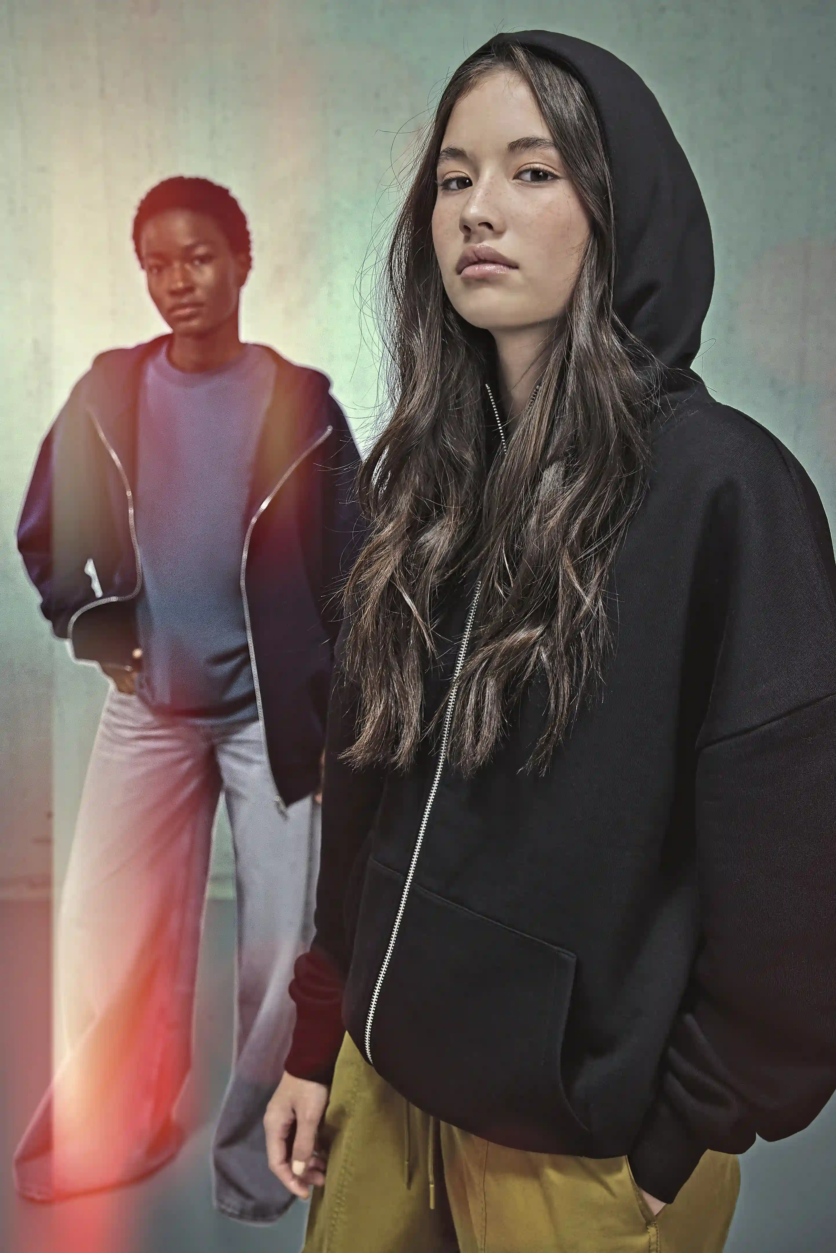 bc-wg003-influence-zip-hoodie-black-model-1 B&C Influence Zip Hood