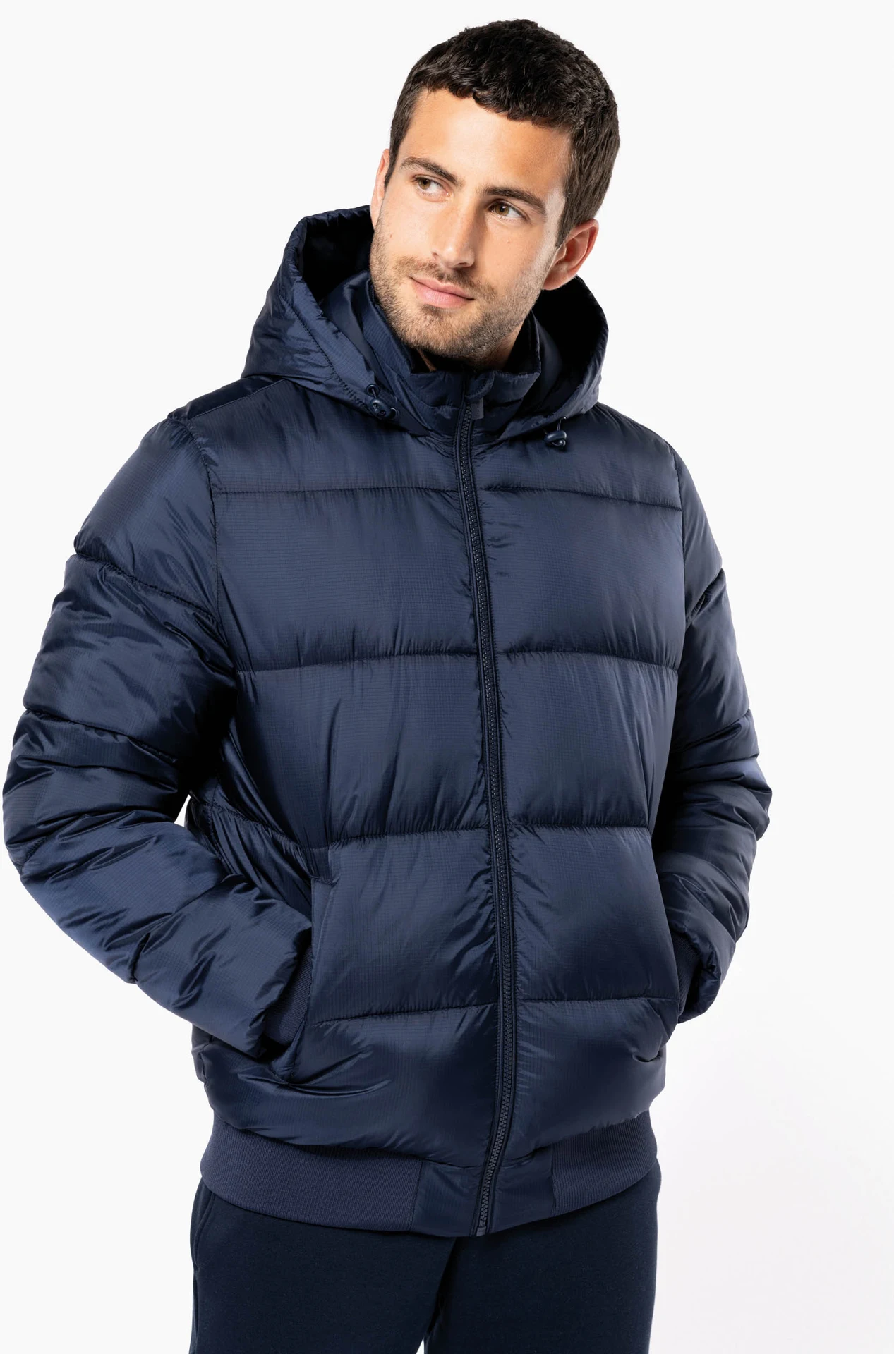 Kariban Ripstop Jacke mit Kapuze