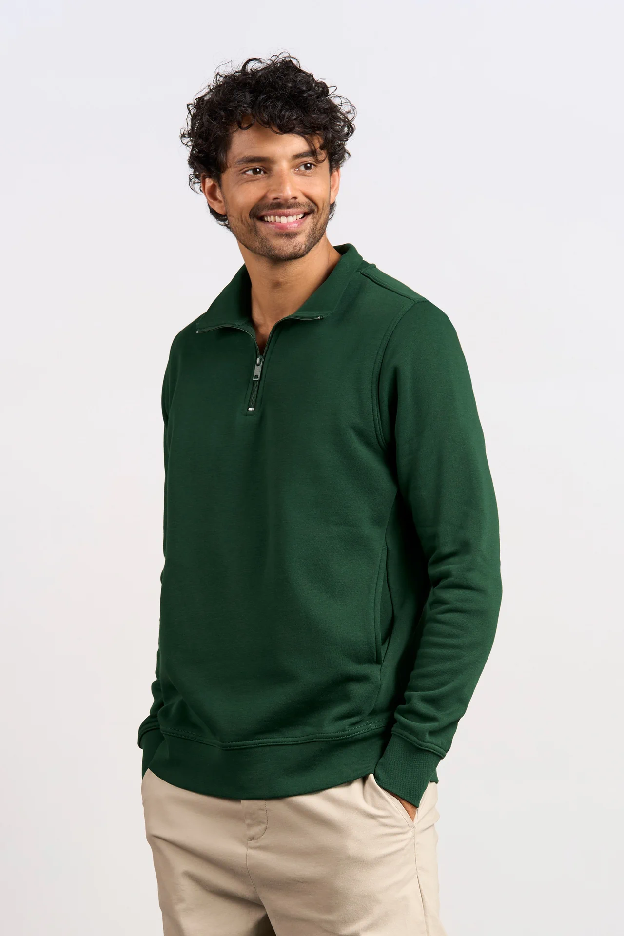 Promodoro Unisex Troyer Side Pocket