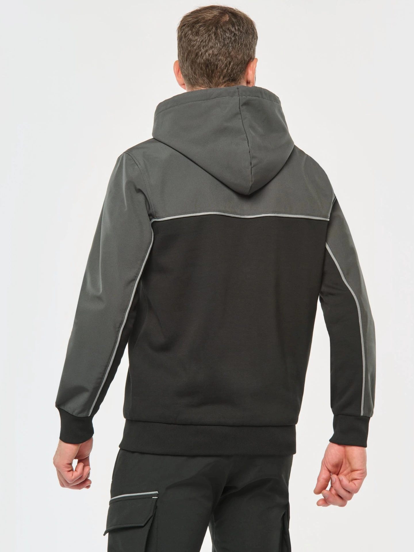 Kariban Unisex Workwear Kapuzen Sweatjacke