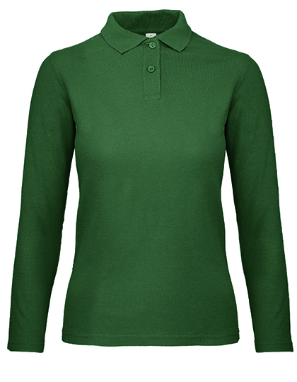 B&C Long Sleeve Polo ID.001 Women B&C Long Sleeve Polo ID.001 Women