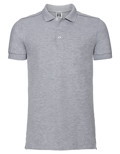 Russell Men`s Fitted Stretch Polo