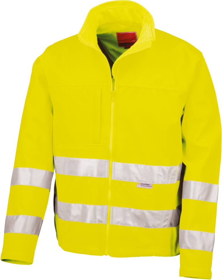 Result High-Viz Soft Shell Jacket