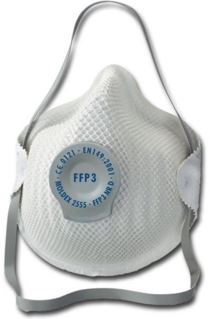 MOLDEX Feinstaubmaske 2505 FFP3 NR D mit Ventil MOLDEX Feinstaubmaske 2505 FFP3 NR D mit Ventil