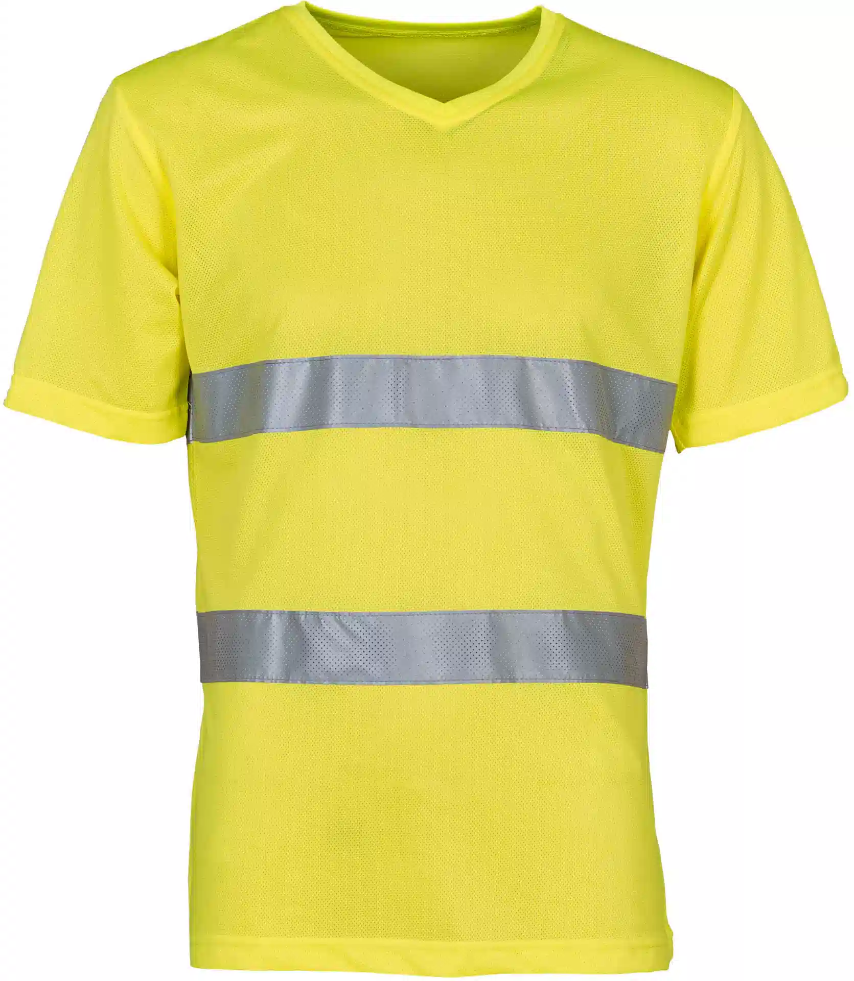 YOKO Hi Vis Top Cool Super Light V-Neck T-Shirt