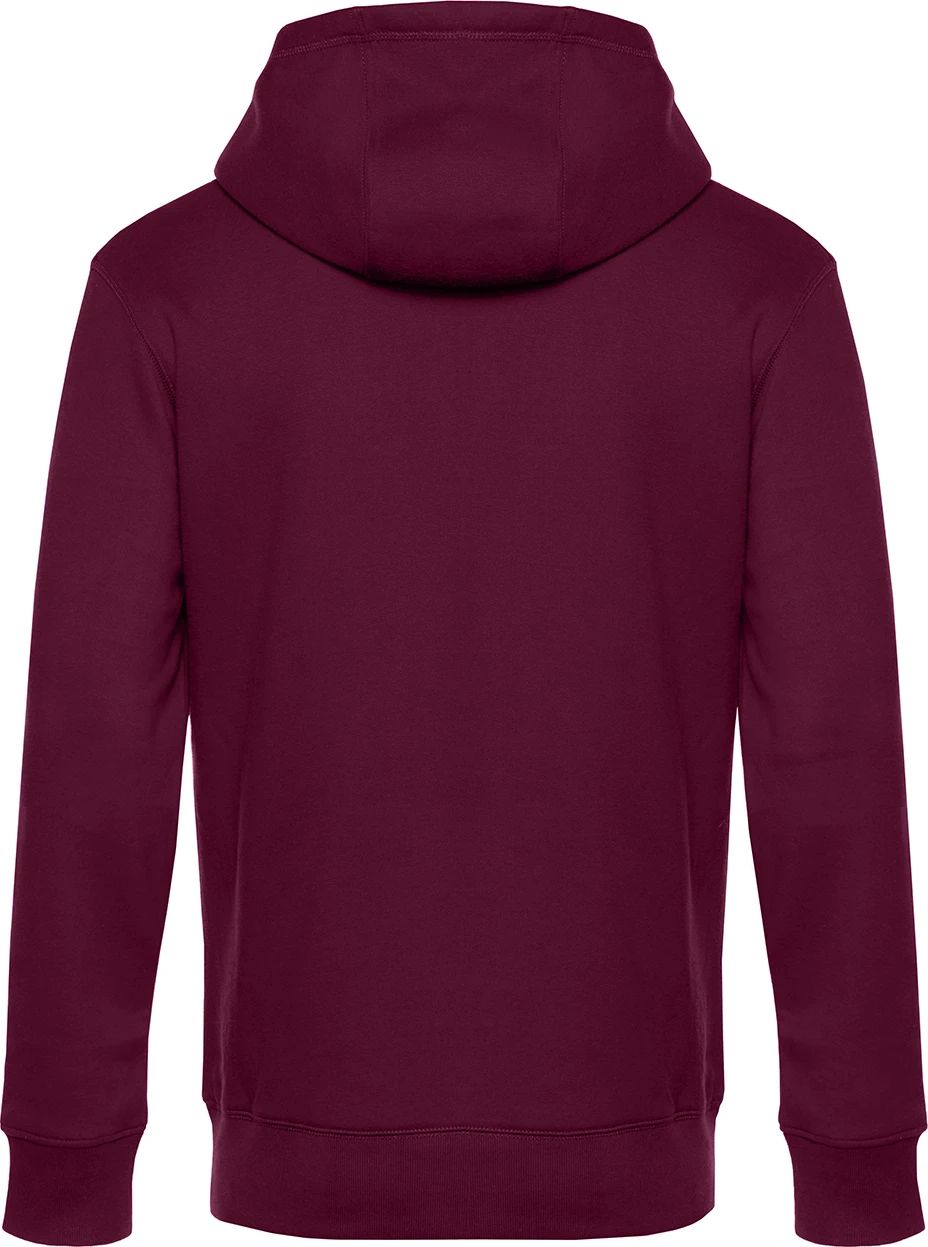 BC-WU03K-KING-zipped-hood-darkcherry-2 B&C King Zipped Hood Jacket