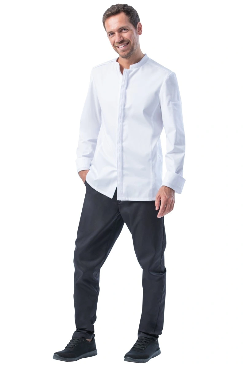 leiber-12-1379-kochhemd-langarm-model-1 Leiber Herren-Kochhemd Grand Chef langarm 12/1379