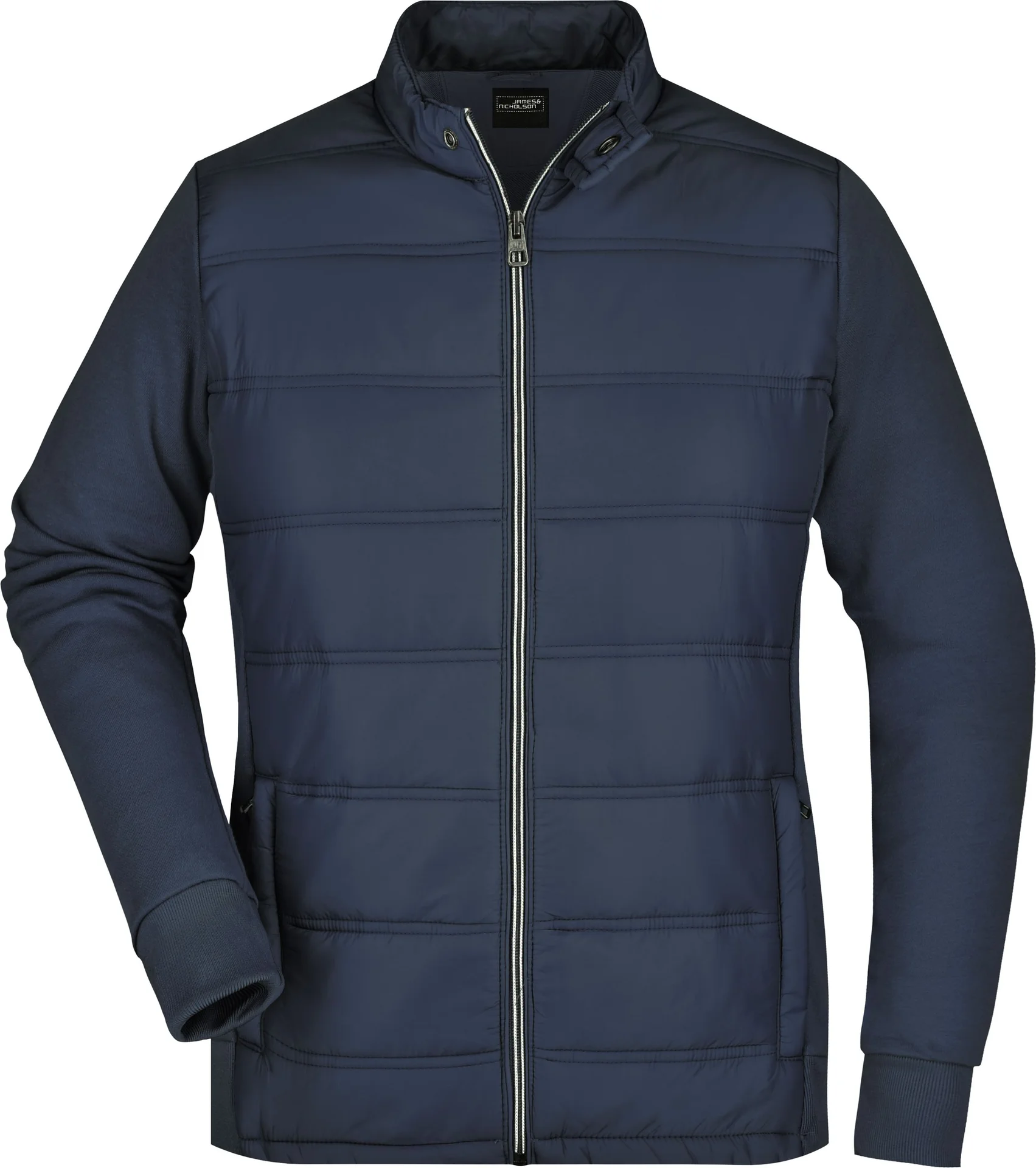 James & Nicholson Ladies Hybrid Sweat Jacket
