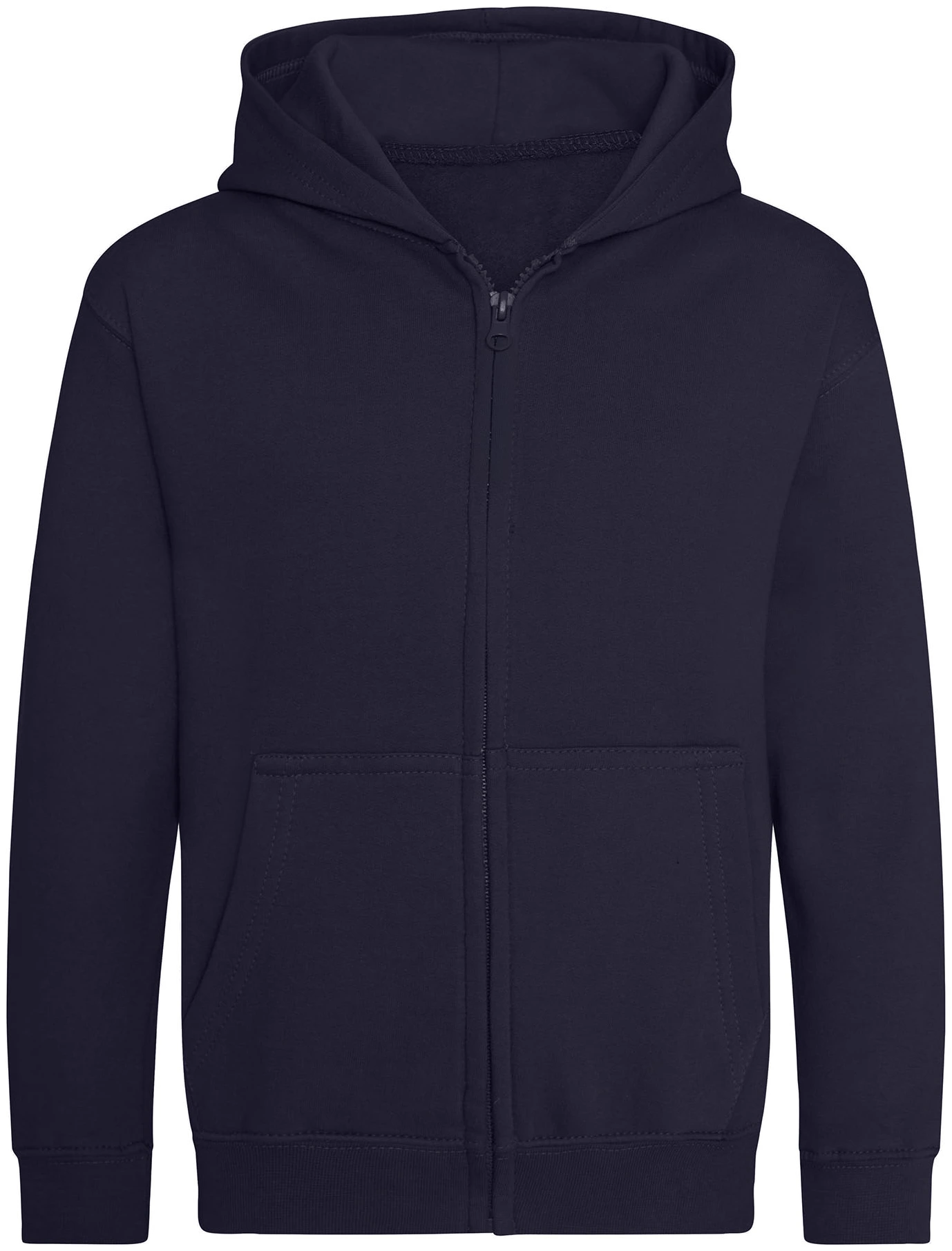justhoods-jh050j-kids-zoodie-newfrenchnavy-front-1 Just Hoods Kids Zoodie