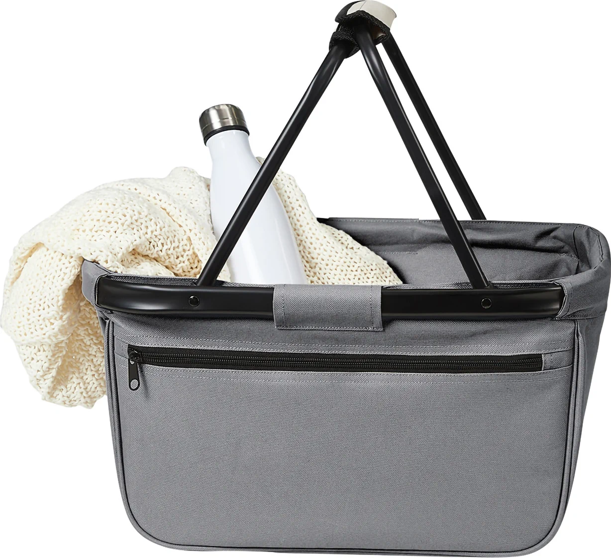 halfar-1807777-shopper-blackbasket-grey-3 HALFAR Shopper Blackbasket