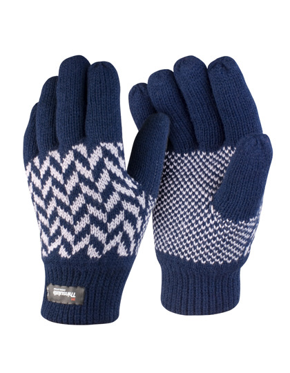 Result Pattern Thinsulate Glove