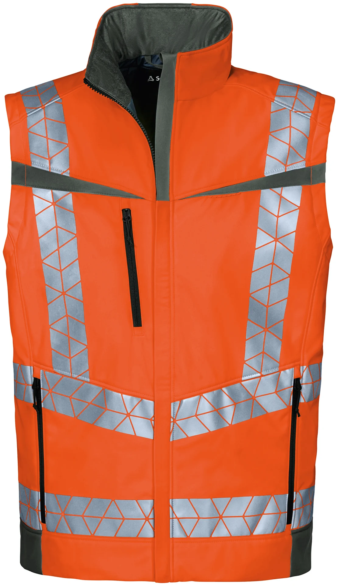 Schöffel PRO 7724 LEUCHTKEGEL WINTER Warnschutz Softshell Weste