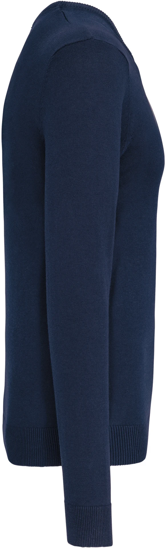 kariban-K965-herren-v-ausschnitt-pullover-navy-right-5 Kariban Herren V-Ausschnitt Pullover