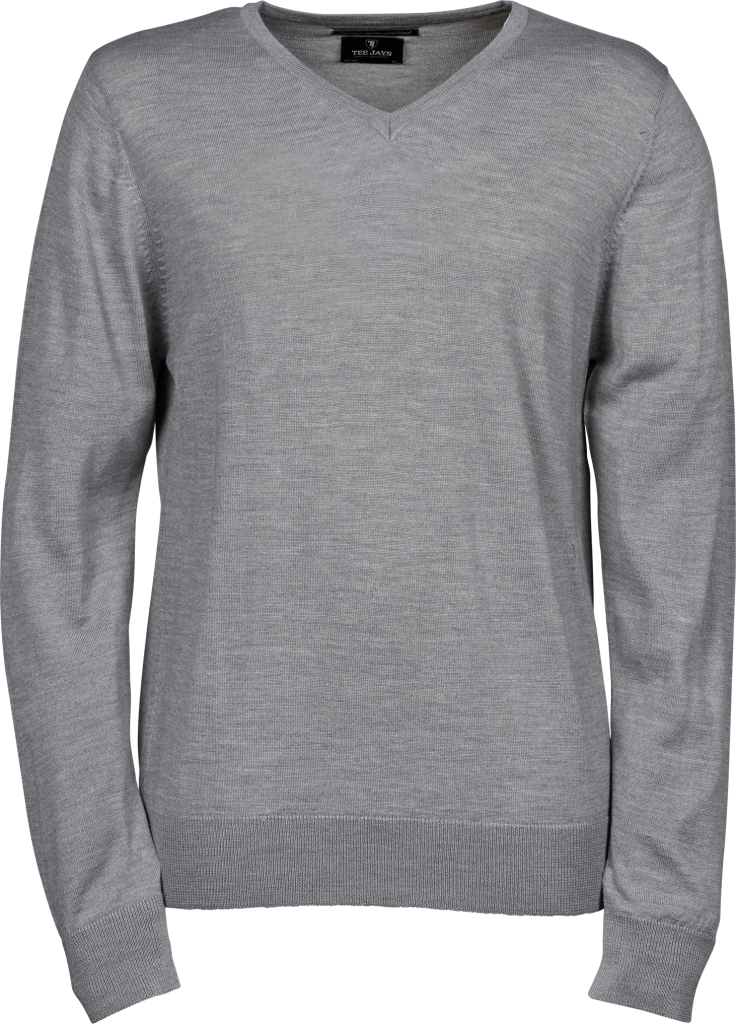 TEE JAYS Men`s V-Neck Sweater