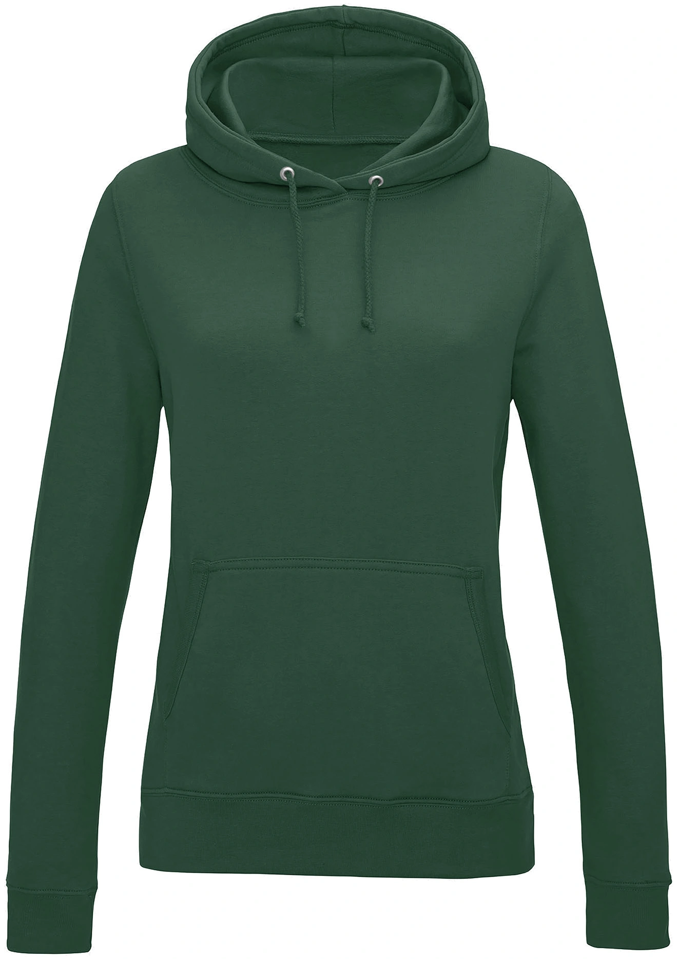 justhoods-jh001f-womens-college-hoodie-bottlegreen-front-1 Just Hoods Women's College Hoodie