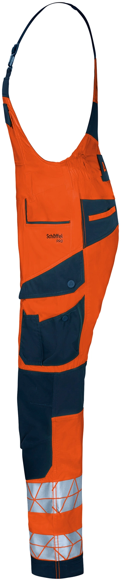 Schöffel PRO 7721 Damen MEISTERMACHER Warnschutz Latzhose Stretch