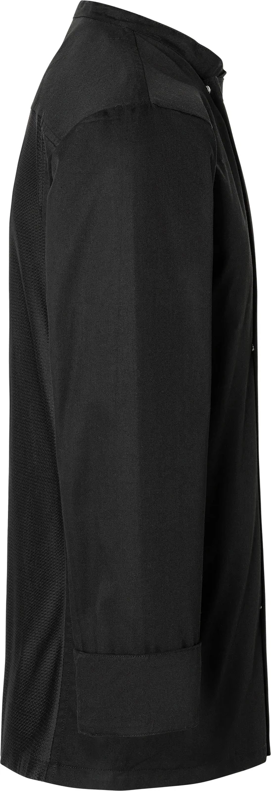 karlowsky-bjm4-langarm-ueberwurf-kochhemd-basic-black-right-6 KARLOWSKY Überwurf-Kochhemd Basic