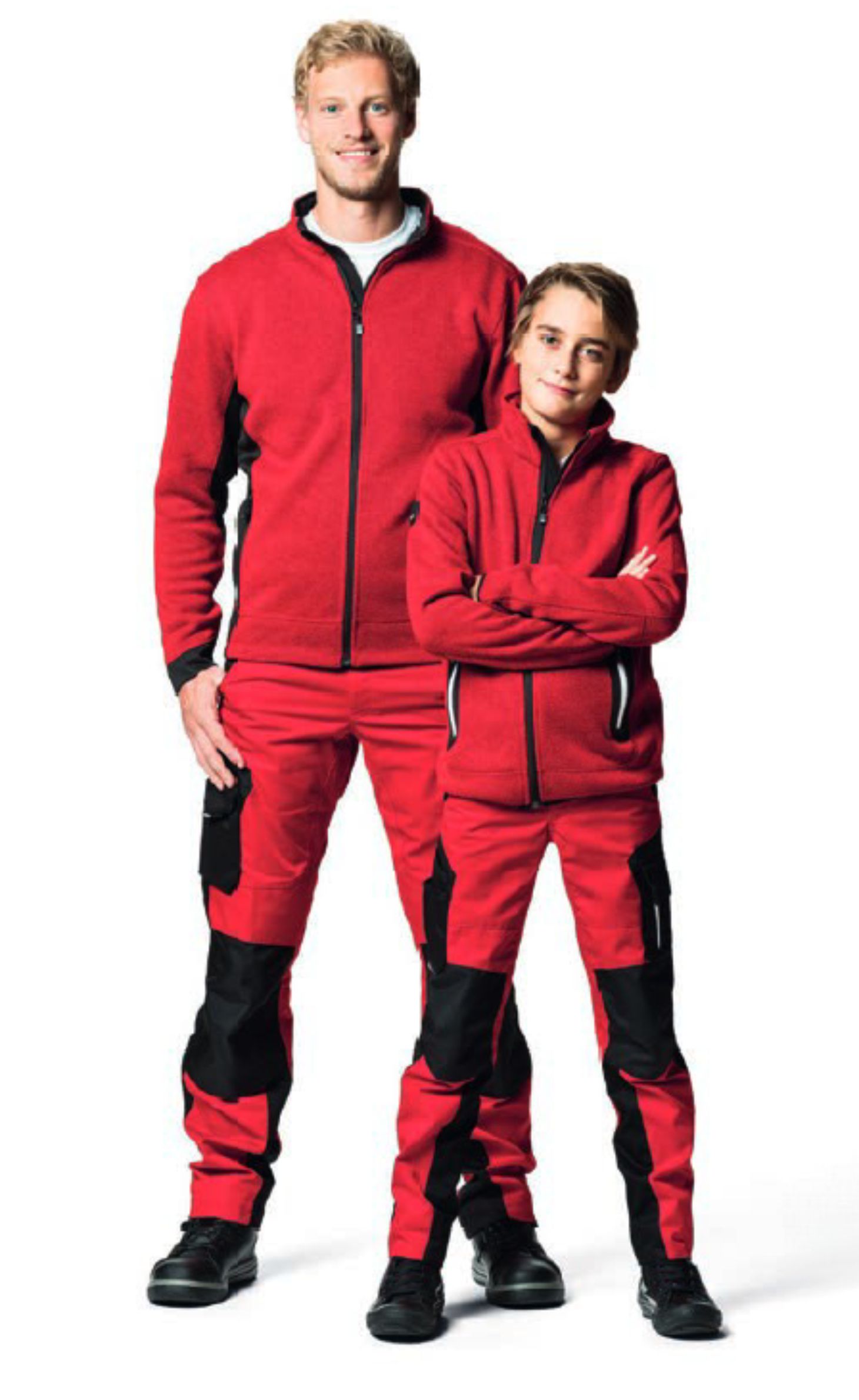 FHB Strick-Fleece-Jacke Kinder MATS FHB Strick-Fleece-Jacke Kinder MATS