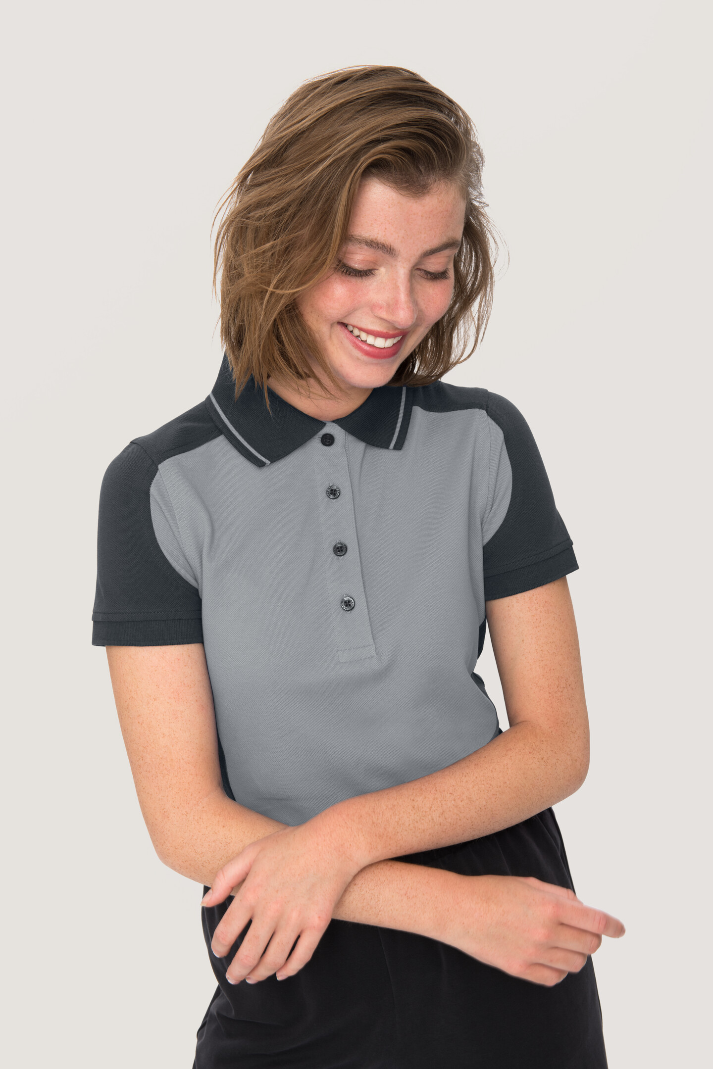 HAKRO Women-Poloshirt-Contrast 239 Mikralinar® HAKRO Women-Poloshirt-Contrast 239 Mikralinar®