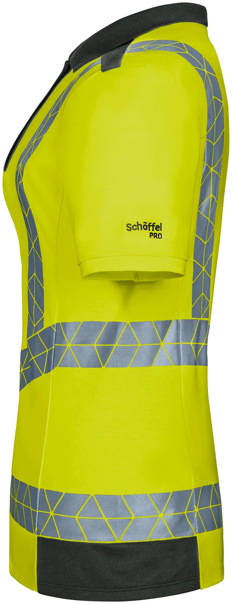 Schöffel PRO 7735 Damen WARNHELD Warnschutz Poloshirt