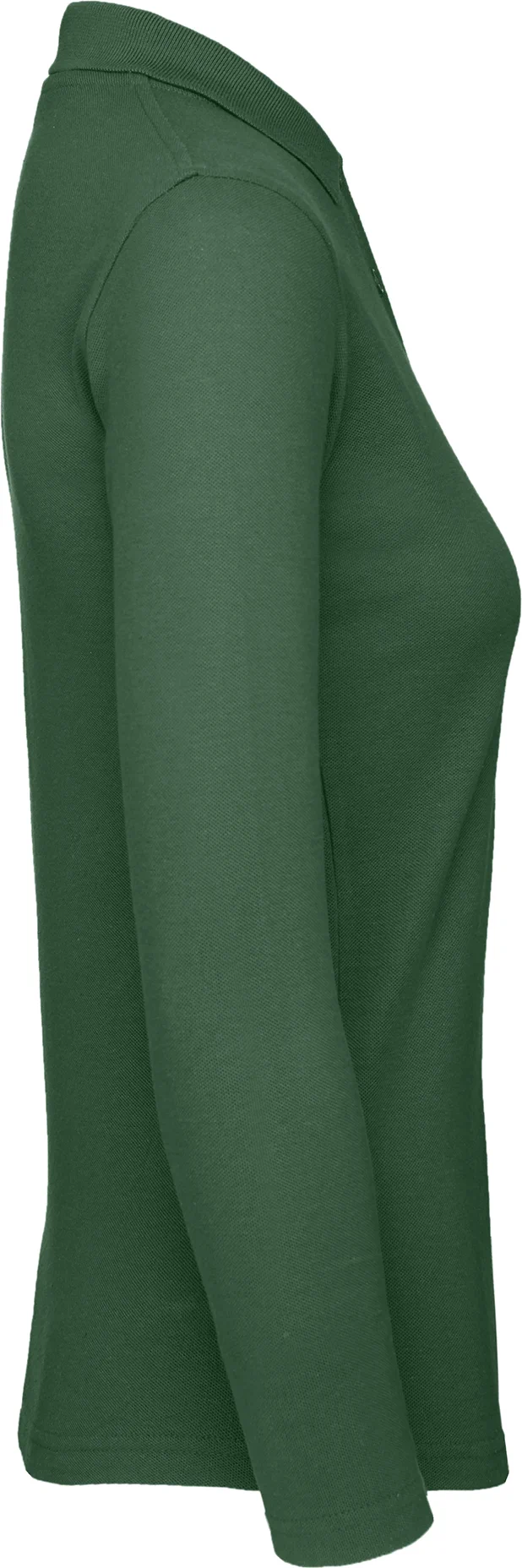 BC-PWI13-ID001-LSL-women-bottlegreen-1 B&C Long Sleeve Polo ID.001 Women