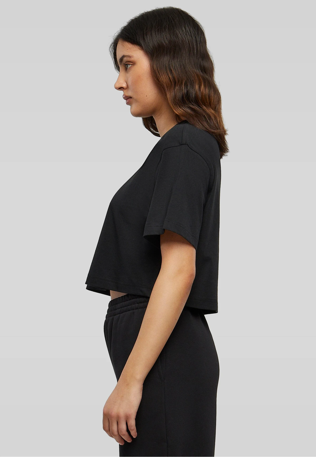 Build Your Brand Ladies Short Oversized Tee