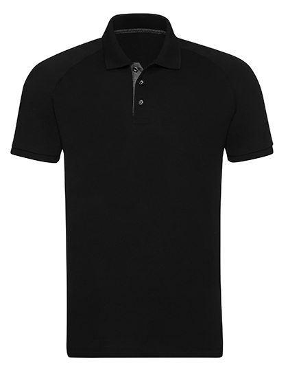 Russell Men`s HD Raglan Polo Russell Men`s HD Raglan Polo